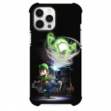 Luigi's Mansion Case For iPhone Samsung Galaxy Pixel OnePlus Vivo Xiaomi Asus Sony Motorola Nokia - Luigi & Green Ghost Vaccuum Machine