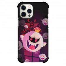 Luigi's Mansion King Boo Case For iPhone Samsung Galaxy Pixel OnePlus Vivo Xiaomi Asus Sony Motorola Nokia - King Boo Ghosts Background Cartoon Art