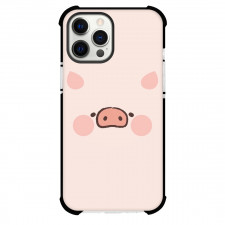 LuLu Pig For iPhone Samsung Galaxy Pixel OnePlus Vivo Xiaomi Asus Sony Motorola Nokia - Lulu Pig Face Close Up