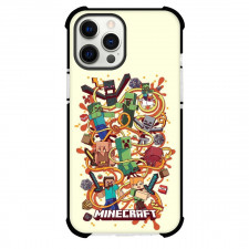 Minecraft Phone Case For iPhone Samsung Galaxy Pixel OnePlus Vivo Xiaomi Asus Sony Motorola Nokia - Characters And Mobs Series Logo Cartoon Art