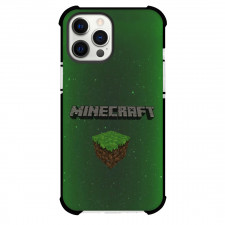Minecraft Phone Case For iPhone Samsung Galaxy Pixel OnePlus Vivo Xiaomi Asus Sony Motorola Nokia - Minecraft Green Neon Series Logo