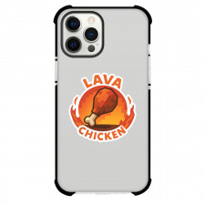 Minecraft Lava Chicken Phone Case For iPhone Samsung Galaxy Pixel OnePlus Vivo Xiaomi Asus Sony Motorola Nokia - Minecraft Lava Chicken Drumstick Sticker