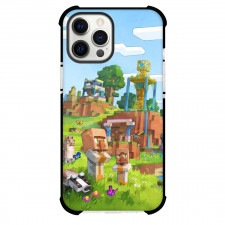 Minecraft Phone Case For iPhone Samsung Galaxy Pixel OnePlus Vivo Xiaomi Asus Sony Motorola Nokia - Minecraft Legends The Village