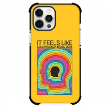 Lollapalooza Phone Case For iPhone And Samsung Galaxy - Lollapalooza Music Festival 2023 Brazil Rainbow Poster