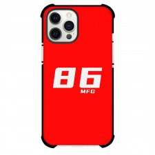 MF Ghost Phone Case For iPhone Samsung Galaxy Pixel OnePlus Vivo Xiaomi Asus Sony Motorola Nokia - MF Ghost 86 MFG White Logo On Red Background
