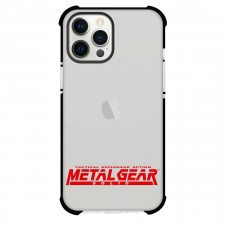 Metal Gear Solid Phone Case For iPhone and Samsung Galaxy Devices - Metal Gear Solid Logo Red