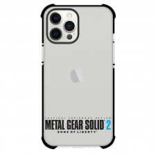 Metal Gear Solid Phone Case For iPhone and Samsung Galaxy Devices - Metal Gear Solid 2 Sons Of Liberty Logo Black