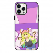 Miss Kobayashi's Dragon Maid Lucoa Phone Case For iPhone Samsung Galaxy Pixel OnePlus Vivo Xiaomi Asus Sony Motorola Nokia - Lucoa Smiling Pose Portrait Poster