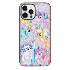 My Little Pony Phone Case For iPhone Samsung Galaxy Pixel OnePlus Vivo Xiaomi Asus Sony Motorola Nokia - My Little Pony Characters Crystal Portrait Poster