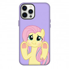 My Little Pony Fluttershy Phone Case For iPhone Samsung Galaxy Pixel OnePlus Vivo Xiaomi Asus Sony Motorola Nokia - Fluttershy Hands Up Blush Portrait