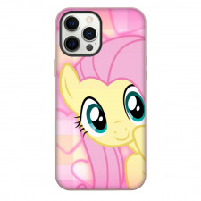 My Little Pony Fluttershy Phone Case For iPhone Samsung Galaxy Pixel OnePlus Vivo Xiaomi Asus Sony Motorola Nokia - Fluttershy Peek Smiling Portrait Poster