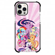 My Little Pony Phone Case For iPhone and Samsung Galaxy Devices - Friends Color Ink On Body Chibi Art