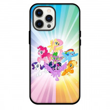 My Little Pony Phone Case For iPhone and Samsung Galaxy Devices - Friends Dashing On Shinny Background
