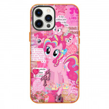 My Little Pony Pinkie Pie Phone Case For iPhone Samsung Galaxy Pixel OnePlus Vivo Xiaomi Asus Sony Motorola Nokia - Pinkie Pie Phrase Portrait Pink Collage Poster