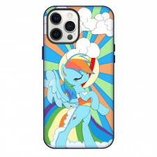 My Little Pony Rainbow Dash Phone Case For iPhone Samsung Galaxy Pixel OnePlus Vivo Xiaomi Asus Sony Motorola Nokia - Rainbow Dash Clouds 3d Portrait Poster