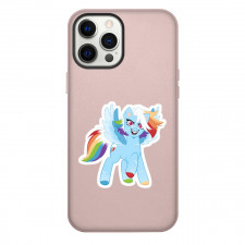 My Little Pony Rainbow Dash Phone Case For iPhone Samsung Galaxy Pixel OnePlus Vivo Xiaomi Asus Sony Motorola Nokia - Rainbow Dash Fierce Portrait Sticker