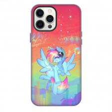 My Little Pony Rainbow Dash Phone Case For iPhone Samsung Galaxy Pixel OnePlus Vivo Xiaomi Asus Sony Motorola Nokia - Rainbow Dash Music Portrait Poster
