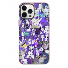 My Little Pony Rarity Phone Case For iPhone Samsung Galaxy Pixel OnePlus Vivo Xiaomi Asus Sony Motorola Nokia - Rarity Fabulous Portrait Collage Poster