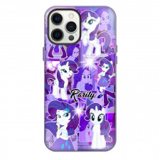 My Little Pony Rarity Phone Case For iPhone Samsung Galaxy Pixel OnePlus Vivo Xiaomi Asus Sony Motorola Nokia - Rarity Smiling Happy Collage Poster