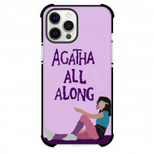 Agatha All Along Case For iPhone Samsung Galaxy Pixel OnePlus Vivo Xiaomi Asus Sony Motorola Nokia - Purple Vector Art