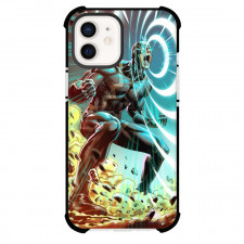 Marvel Phone Case For iPhone And Samsung Galaxy Devices - Black Bolt Screaming Comic Art
