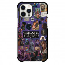 Marvel Black Panther Phone Case For iPhone And Samsung Galaxy Devices - Black Panther Movie Characters Collage