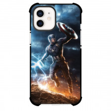 Marvel Captain America Phone Case For iPhone And Samsung Galaxy Devices - Captain America - Mjolnir And Shield