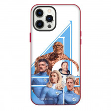 The Fantastic Four Phone Case For iPhone Samsung Galaxy Pixel OnePlus Vivo Xiaomi Asus Sony Motorola Nokia - The Fantastic Four Marvels First Family Drawing Art Poster