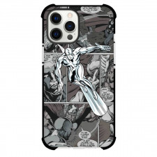 Marvels The Fantastic Four Silver Surfer Phone Case For iPhone and Samsung Galaxy Devices - Silver Surfer Comic Art