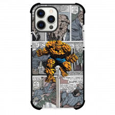 Marvels The Fantastic Four The Thing Phone Case For iPhone and Samsung Galaxy Devices - The Thing Comic Art Collage