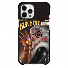 Black Cat Felicia Hardy Phone Case For iPhone Samsung Galaxy Pixel OnePlus Vivo Xiaomi Asus Sony Motorola Nokia - Black Cat Felicia Hardy Wearing Infinity Gauntlet Comic Art