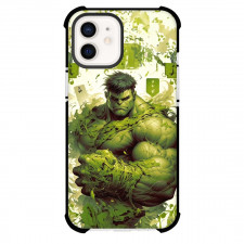Marvel Hulk Phone Case For iPhone And Samsung Galaxy Devices - Hulk Bicep Flex Portrait Illustration