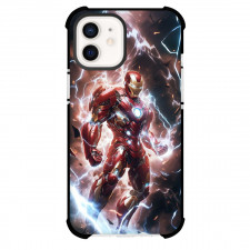 Marvel Iron Man Phone Case For iPhone And Samsung Galaxy Devices - Iron Man Charging Electricity