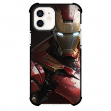Marvel Iron Man Phone Case For iPhone And Samsung Galaxy Devices - Iron Man Head Portrait illustration