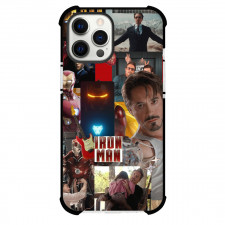 Marvel Iron Man Phone Case For iPhone And Samsung Galaxy Devices - Iron Man Movie Series Collage