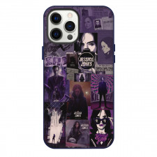 Jessica Jones Phone Case For iPhone Samsung Galaxy Pixel OnePlus Vivo Xiaomi Asus Sony Motorola Nokia - Jessica Jones Fierce Cartoon Art Collage
