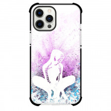 Spider Man Across The Spider Verse Spider Gwen Phone Case For iPhone And Samsung Galaxy Devices - Spider Gwen Sitting Watercolor Style