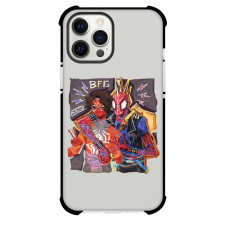 Spider Man Across The Spider Verse Phone Case For iPhone And Samsung Galaxy Devices - Spider Punk Pavitr Prabhakar Portrait Sticker