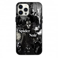 Spider-Noir Phone Case For iPhone Samsung Galaxy Pixel OnePlus Vivo Xiaomi Asus Sony Motorola Nokia - Spider-Noir Black And White Portrait Collage