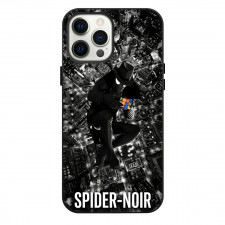 Spider-Noir Phone Case For iPhone Samsung Galaxy Pixel OnePlus Vivo Xiaomi Asus Sony Motorola Nokia - Spider-Noir Falling Solving Rubiks Poster