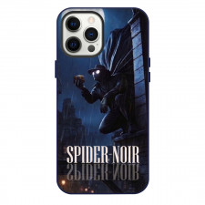 Spider-Noir Phone Case For iPhone Samsung Galaxy Pixel OnePlus Vivo Xiaomi Asus Sony Motorola Nokia - Spider-Noir Holding Rubiks Night Poster