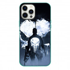 The Punisher Phone Case For iPhone Samsung Galaxy Pixel OnePlus Vivo Xiaomi Asus Sony Motorola Nokia - The Punisher Back Fog Silhouette Portrait