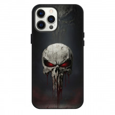 The Punisher Phone Case For iPhone Samsung Galaxy Pixel OnePlus Vivo Xiaomi Asus Sony Motorola Nokia - The Punisher Glowing Red Eyes Logo Poster