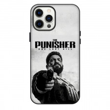 The Punisher Phone Case For iPhone Samsung Galaxy Pixel OnePlus Vivo Xiaomi Asus Sony Motorola Nokia - The Punisher Gunpoint Grayscale Series Poster