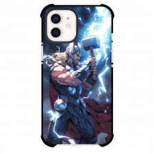Marvel Thor Phone Case For iPhone And Samsung Galaxy Devices - Thor Lightning Struck Mjolnir
