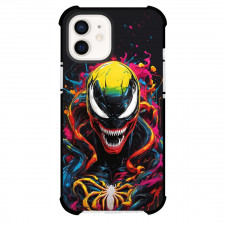 Marvel Venom Phone Case For iPhone And Samsung Galaxy Devices - Venom In Yellow Color Ilustration