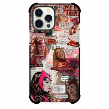 Marvel Wanda Phone Case For iPhone And Samsung Galaxy Devices - Wanda Scarlet Witch Maximoff Series Collage