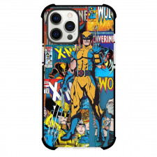 Marvel Wolverine Phone Case For iPhone And Samsung Galaxy Devices - Wolverine Comic Collage