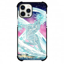 X-Men Iceman Phone Case For iPhone and Samsung Galaxy Devices - Iceman Fighting Pose Illustration