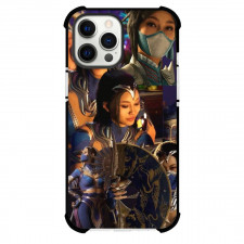 Mortal Kombat Kitana Phone Case For iPhone and Samsung Galaxy Devices - Kitana Collage Expressions